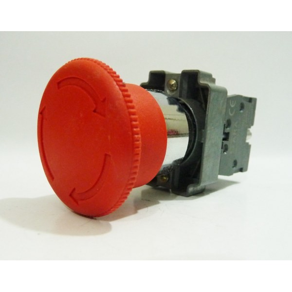 Mushroom Push Selector Switch, SB2-BE101C, SARA
